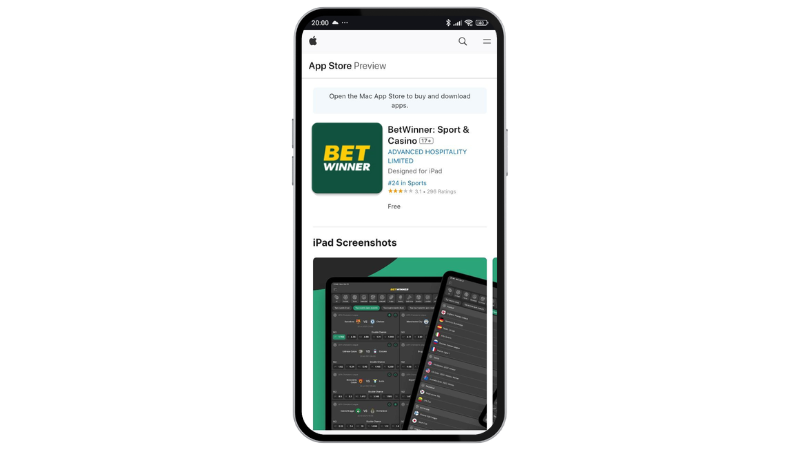 BetWinner Aplikacija