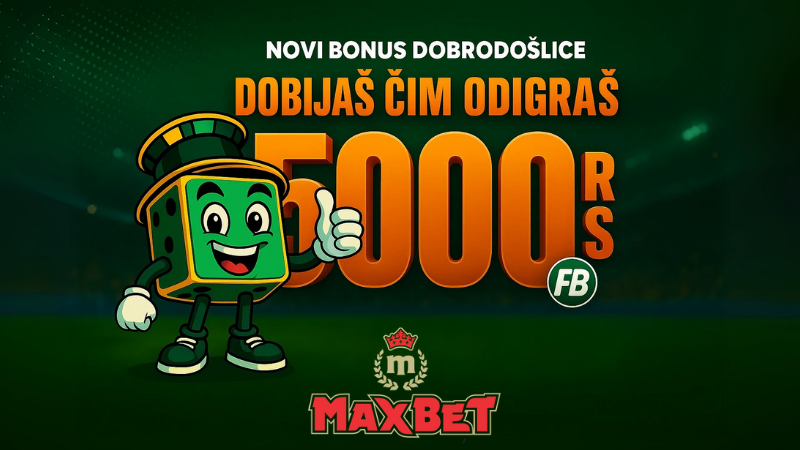MaxBet Bonus Dobrodoslice
