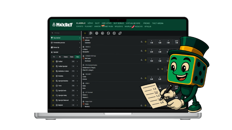 MaxBet Kladjenje na Sport