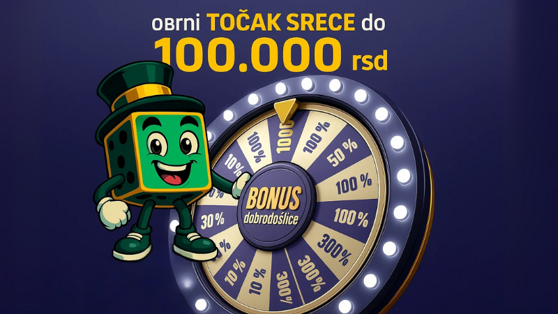 MozzartBet Bonus Dobrodošlice