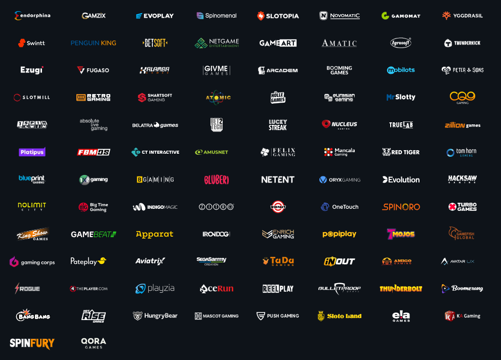 Vulkan Vegas Game Providers